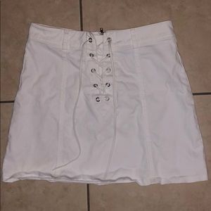 M forever 21 lace up skirt